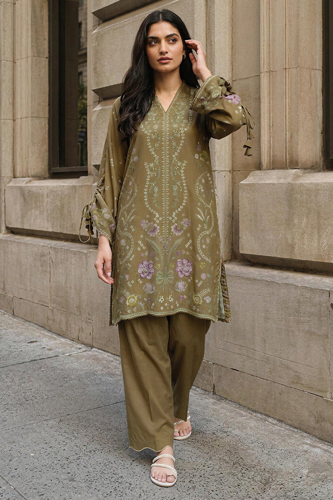ETHEREAL GEM-2PC LINEN PRINTED SUIT