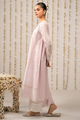 LILAC BLOOM-2PC (SHIRT & DUPATTA)