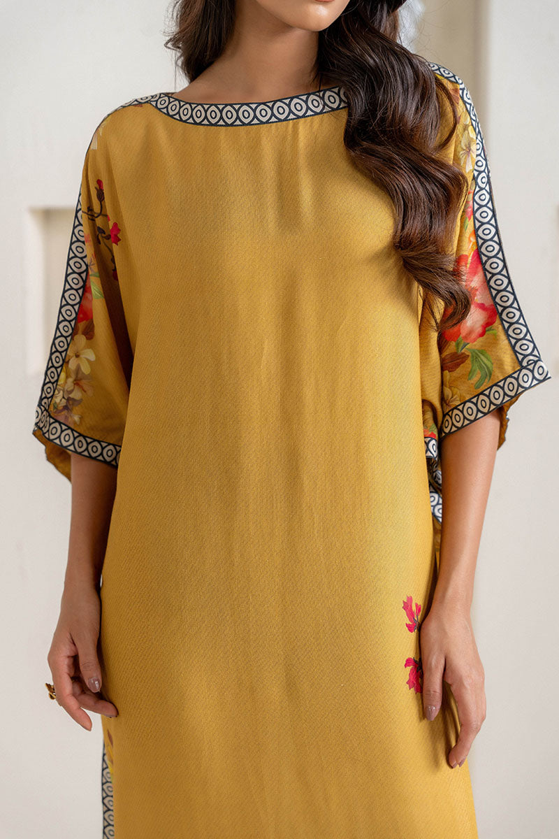 MARIGOLD MUSE PRINTED SILK SHIRT