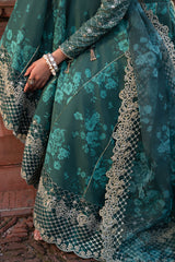 SEQUIN GROVE-3PC SILK EMBROIDERED PRET