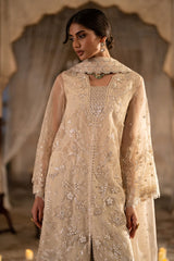 PEBBLE GLAM-3PC ORGANZA EMBROIDERED PRET