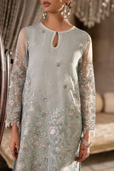 AQUA SPARKLE-3PC (SHIRT, TROUSER & DUPATTA)