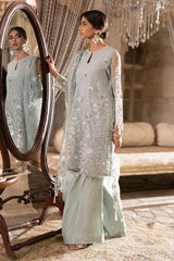 AQUA SPARKLE-3PC (SHIRT, TROUSER & DUPATTA)