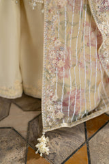 MUTED CELADON EMBROIDERED SILK SHIRT