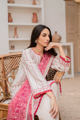 PEARL ROUGH - EMBROIDERED SHIRT - 3PC