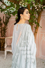 EFFLUVIUM DEW - EMBROIDERED LAWN - 3 PCS