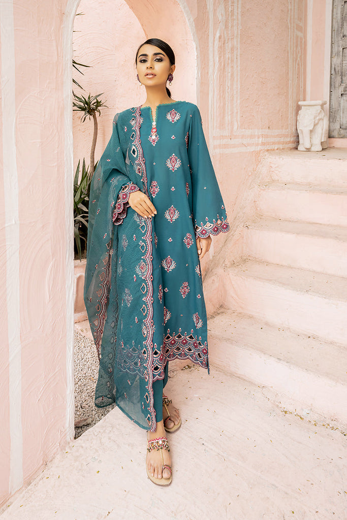 HARBOR CAMEO - EMBROIDERED LAWN - 3 PCS