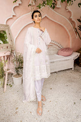BURNISHED LIGHT - EMBROIDERED LAWN - 3 PCS