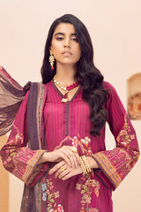 MAGENTA GLAZE - 3 PCS