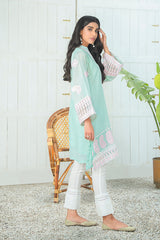 PISTACHIO PAISLEY - EMBROIDERED SHIRT