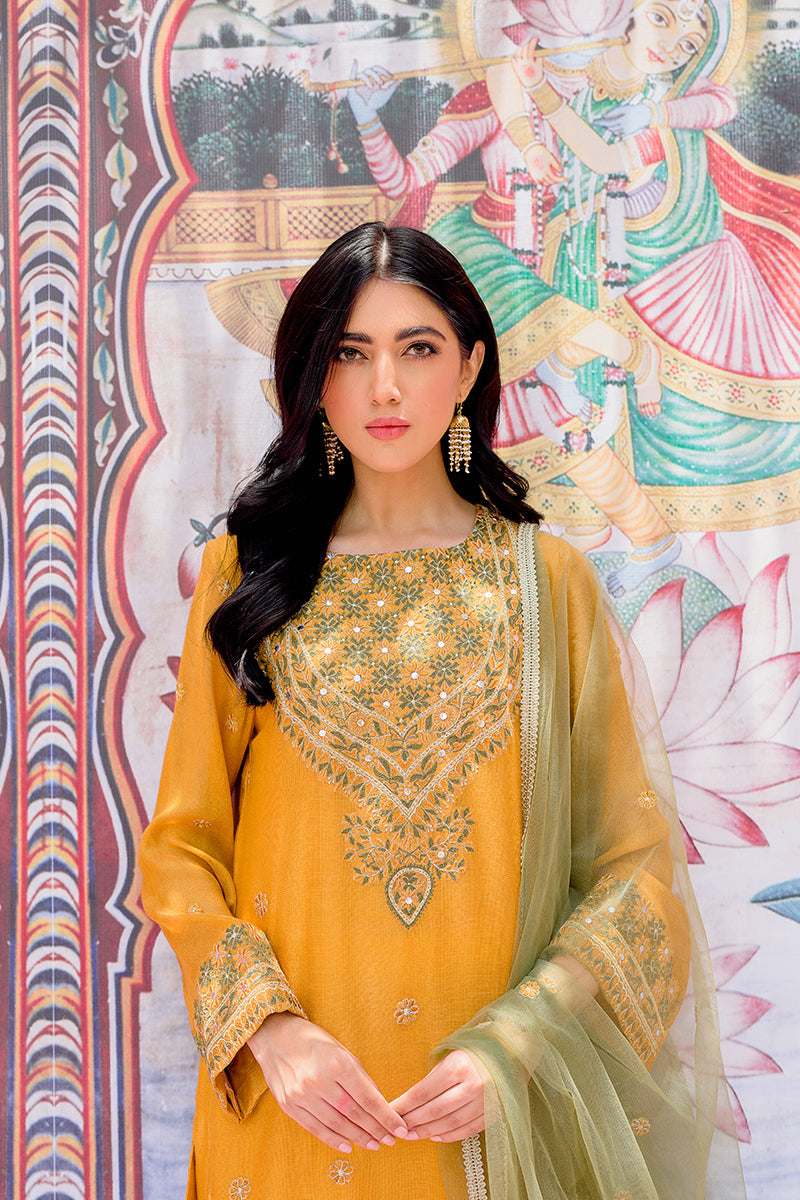 GUL E RANA - 2PC - EMBROIDERED SHIRT