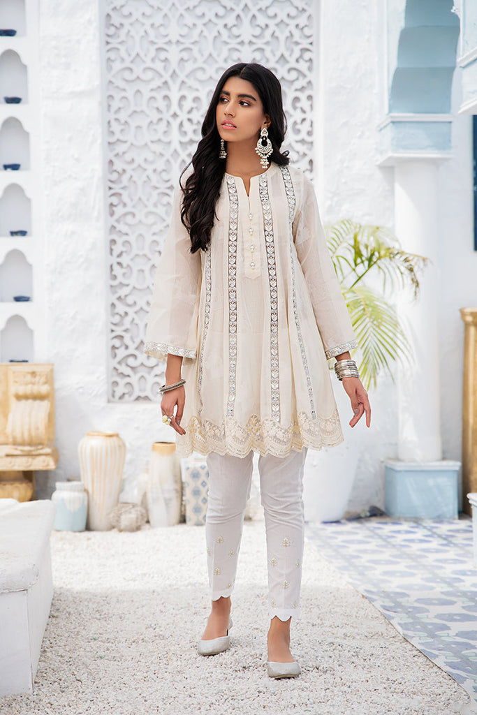 AAB-E-HAYAT - EMBROIDERED SHIRT