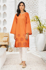 RUSTY AMBER EMBROIDERED SHIRT