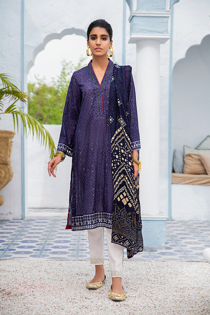 ETHEREAL BATIK  - 2PC - EMBELLISHED SHIRT