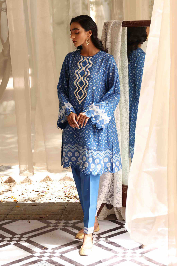 ETHNIC BLUE 2PC