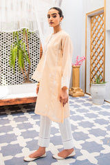 SHELL PINK EMBROIDERED SHIRT