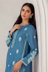 SAPPHIRE TRIBE EMBROIDERED SHIRT