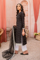 RAVEN ORNATE-2PC (SHIRT & DUPATTA)