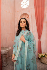 FLORAL WASABI-2PC (SHIRT & DUPATTA)