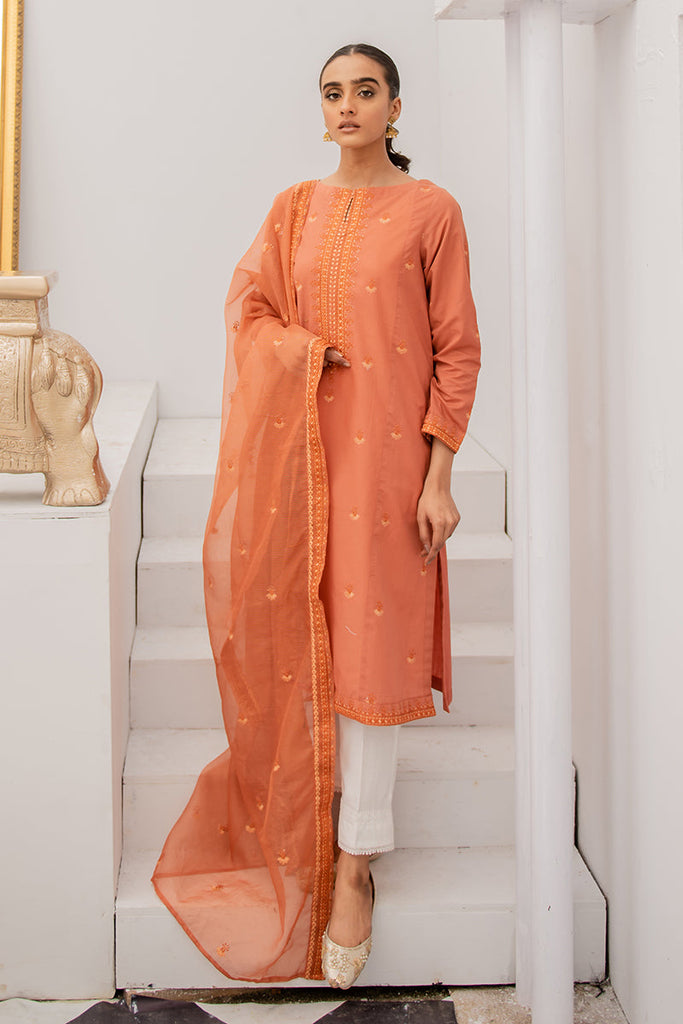 TANGERINE ORCHID 2PC