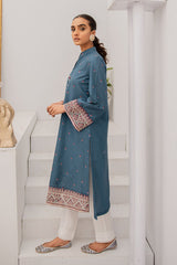 CERULEAN ASH EMBROIDERED SHIRT