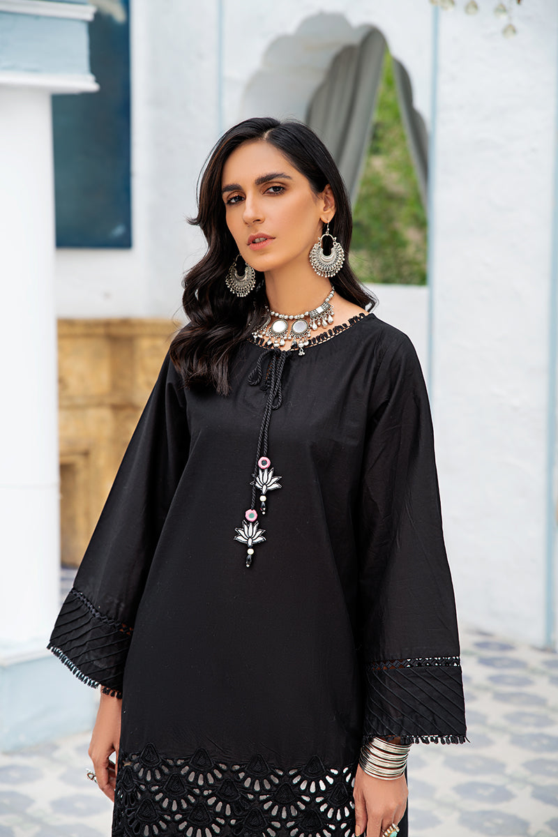 ONYX SLATE EMBELLISHED SHIRT