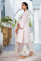 SALMON BLUSH-2PC (SHIRT & DUPATTA)