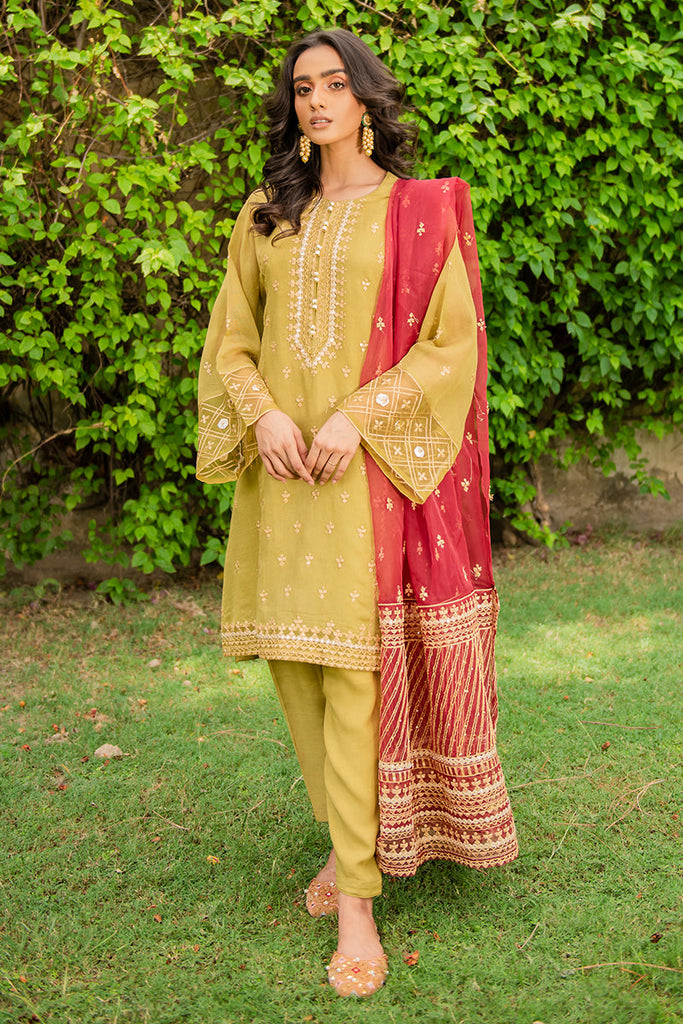 TABASSUM-3PC (SHIRT. TROUSER & DUPATTA)