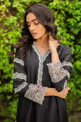 RAVEN LACE EMBROIDERED SHIRT