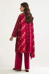 PEARL LIGHT-A-3PC COTTON JACQUARD SUIT