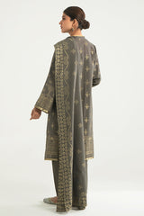 TRIBAL VISION-B-3PC COTTON JACQUARD SUIT