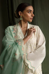 BLOOMING SERENE-3PC LAWN EMBROIDERED SUIT