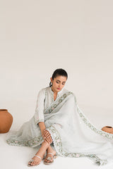 CELESTIAL BLOOM-3PC EMBROIDERED LAWN SUIT