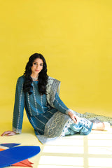 BERYL GRACE-3PC EMBROIDERED LAWN SUIT