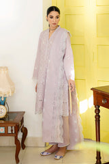 LAVENDER BUD-3PC EMBROIDERED LAWN SUIT