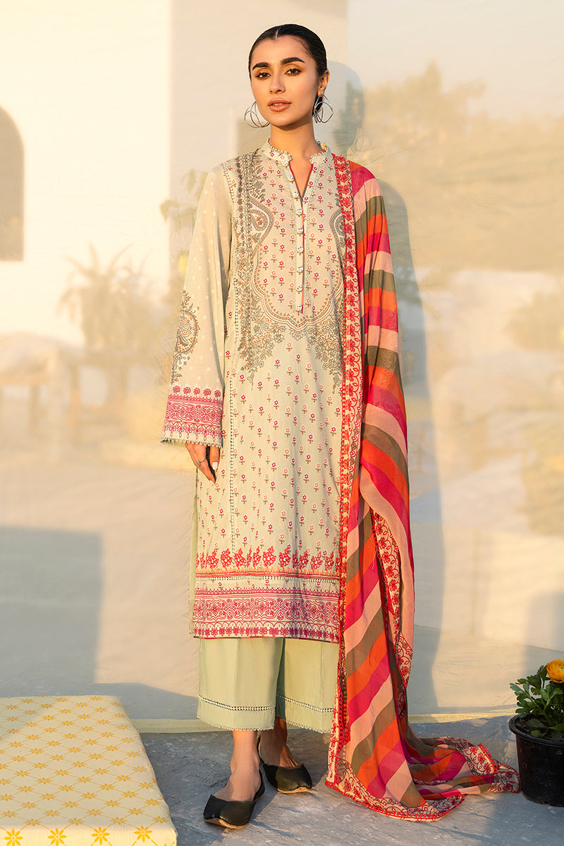 CASHMERE ORNATE-3PC DIGITAL PRINTED LAWN SUIT