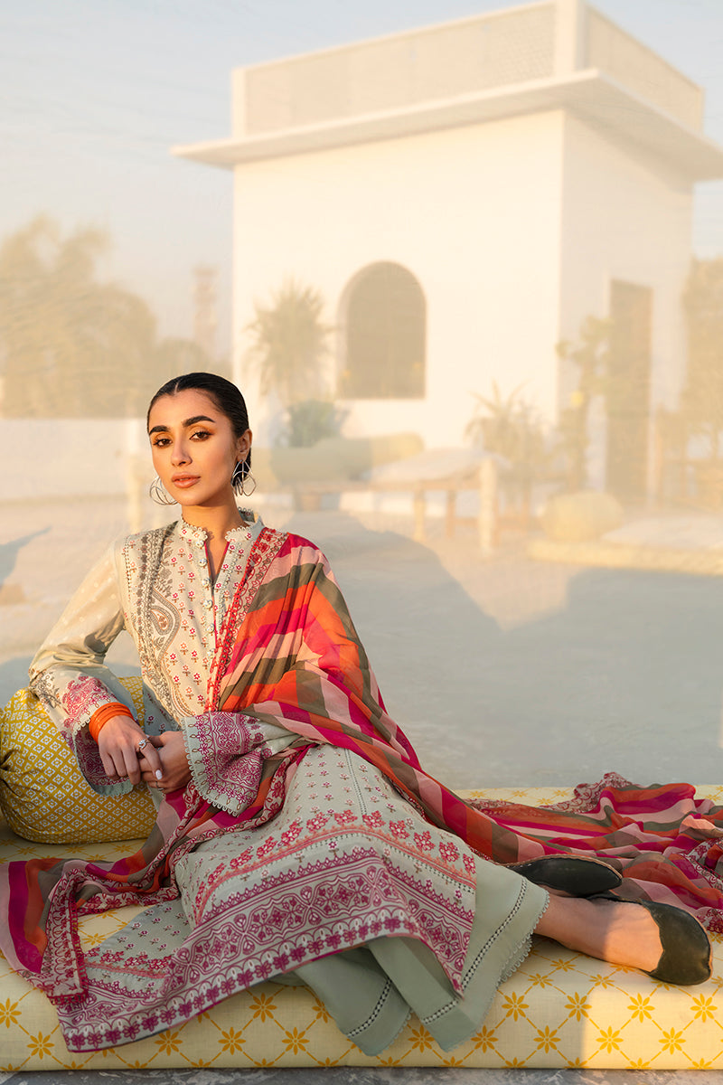 CASHMERE ORNATE-3PC DIGITAL PRINTED LAWN SUIT