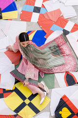 LUSH PINK-3PC DIGITAL PRINTED LAWN SUIT