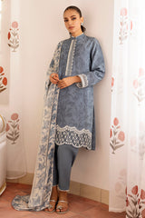 BERYL FERN-3PC COTTON JACQUARD SUIT