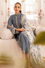 BERYL FERN-3PC COTTON JACQUARD SUIT