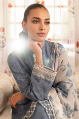 BERYL FERN-3PC COTTON JACQUARD SUIT