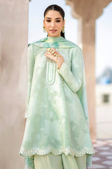 EDEN GLOW-3PC COTTON JACQUARD SUIT