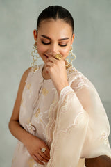 PASTEL BOW-3PC COTTON JACQUARD SUIT