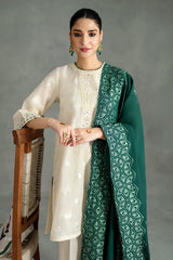 MOON BEAM-3PC COTTON JACQUARD SUIT