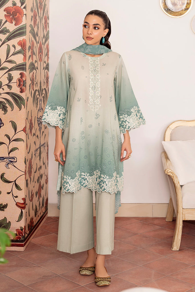 VIVID MUSE-3PC PRINTED LAWN SUIT