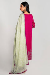 FLORAL SPRUCE-3PC PRINTED LAWN SUIT
