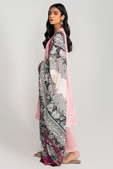PASTEL SHADOW-3PC PRINTED LAWN SUIT