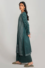 DEEP FOREST-2PC PRINTED LAWN SUIT