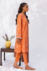 PEACHY DREAM-3PC PRINTED LAWN SUIT