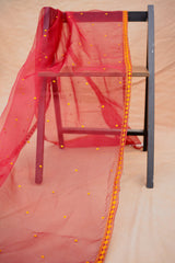 CRIMSON TALE DUPATTA